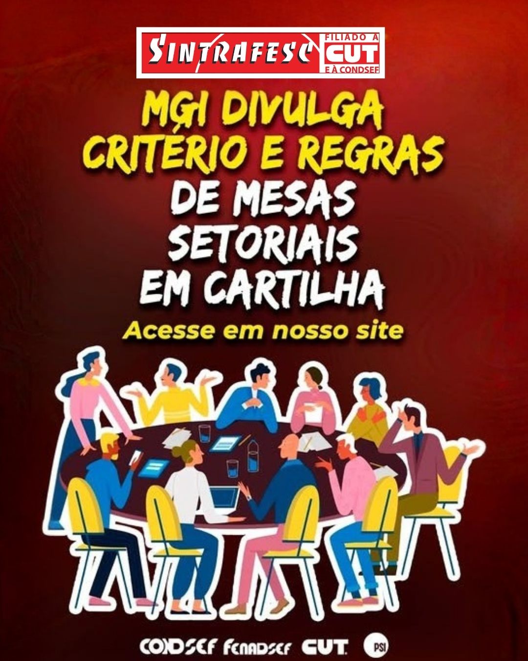 MGI lança cartilha sobre dinâmica de Mesas Setoriais