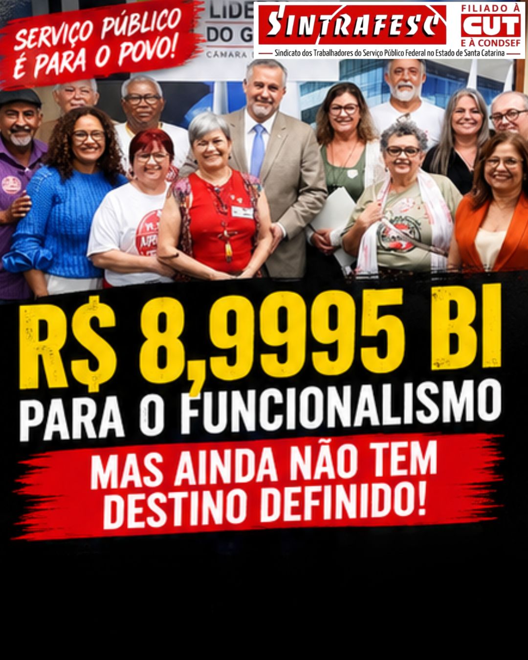 Sem detalhar para onde vai recurso, orçamento prevê R$ 8,995 bi para funcionalismo em 2027