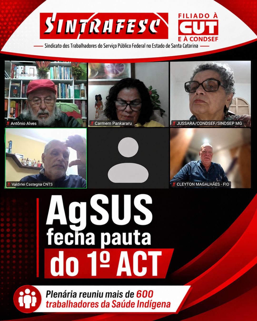 Condsef/Fenadsef e demais entidades fecham pauta da AgSUS