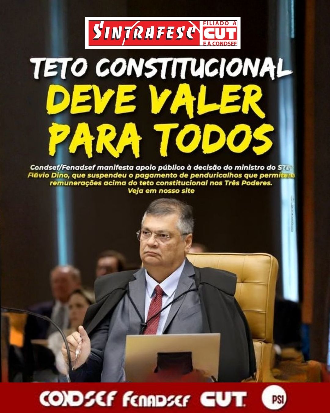 Teto constitucional deve valer para todos