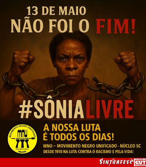 MANIFESTAÇÃO #SÔNIALIVRE