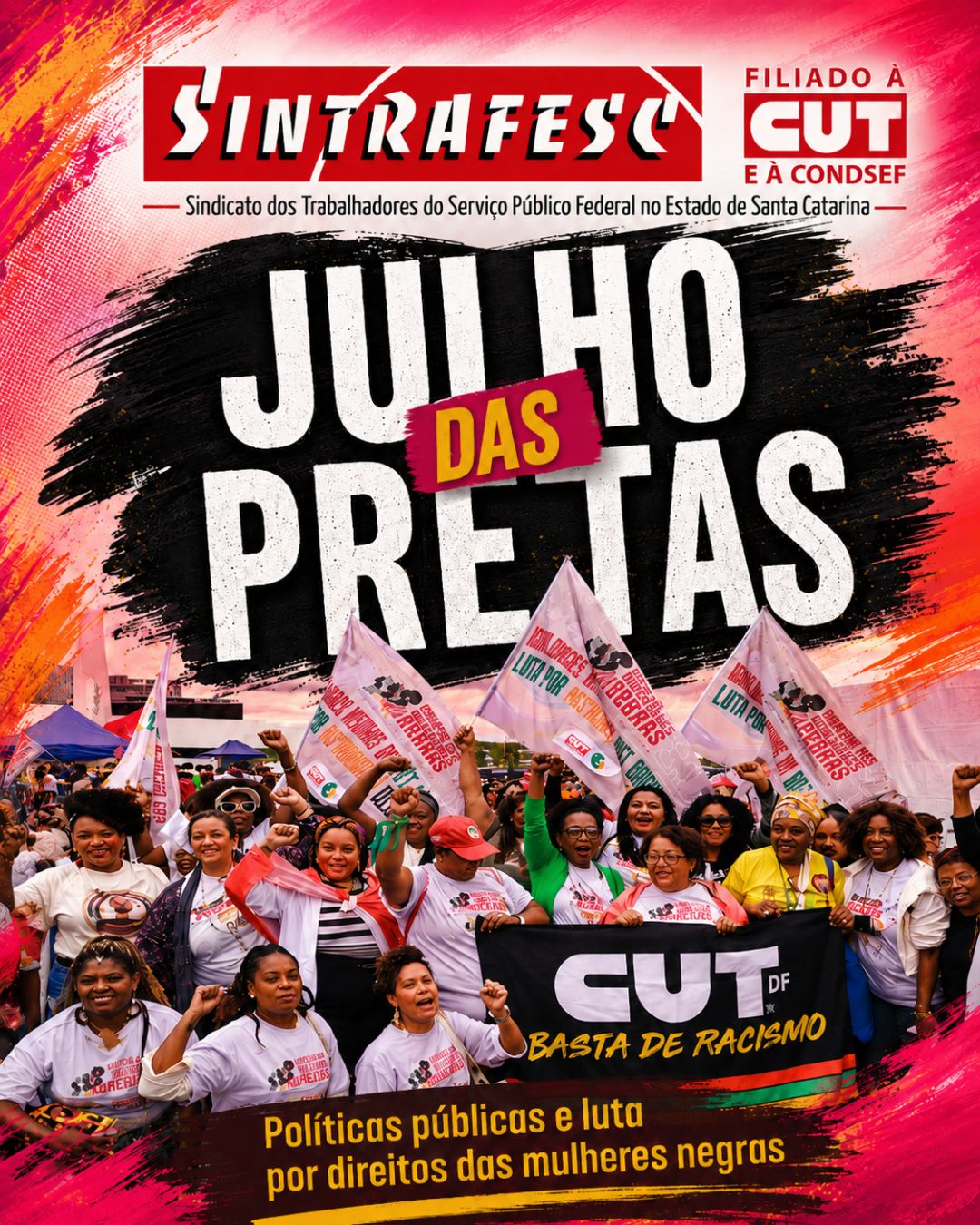 Julho das Pretas destaca políticas públicas e luta por direitos das mulheres negras