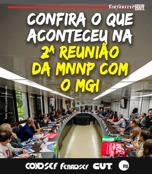 Em 2ª reunião da MNNP, MGI pauta debate sobre GT da reforma administrativa