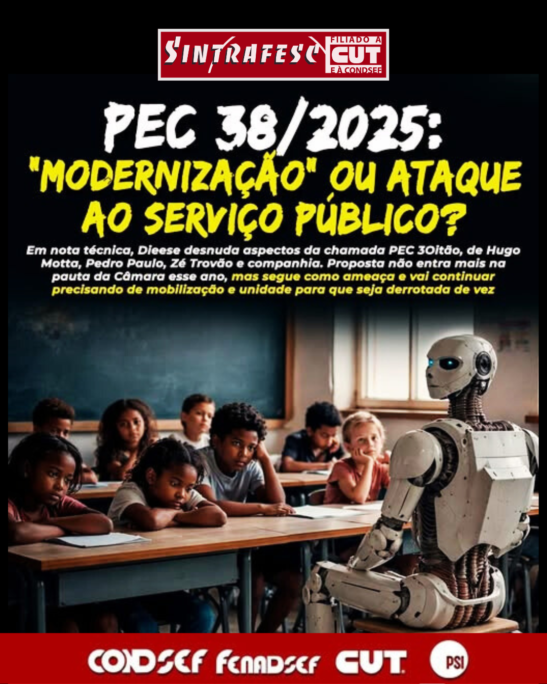 PEC 38:Dieese desmonta discurso de 