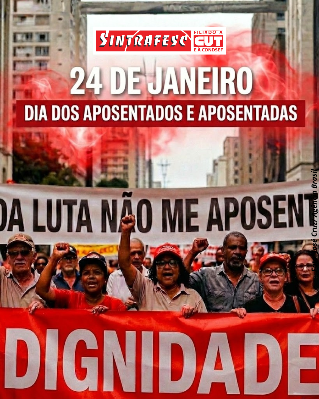 24 de Janeiro | Dia Nacional dos Aposentados e Aposentadas