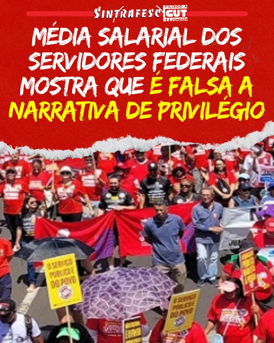 Média salarial dos servidores federais mostra que é falsa a narrativa de privilégio