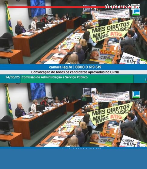 Condsef e Sindsep-DF defendem convocação de todos os aprovados no CNU em audiência pública
