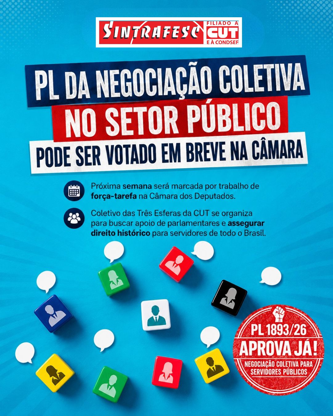 PL da negociação coletiva no setor público pode ser votado em breve na Câmara